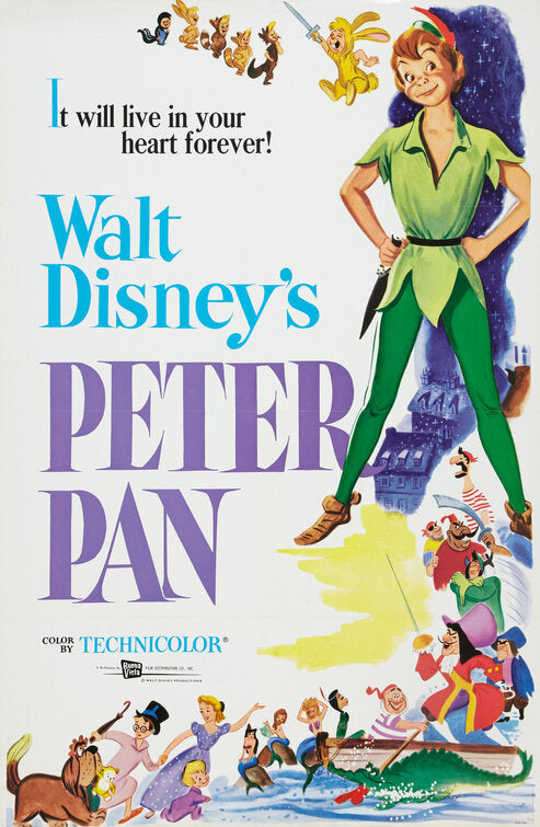 the movie poster: Peter Pan (1953)