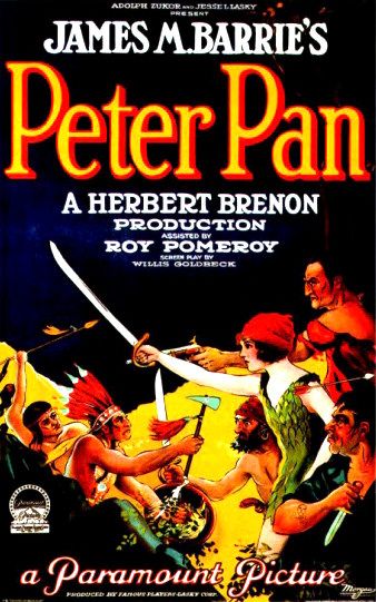 the movie poster: Peter Pan (1924)