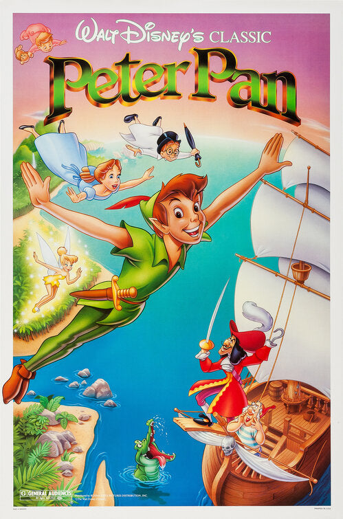 the movie poster: Peter Pan (1953) ver4