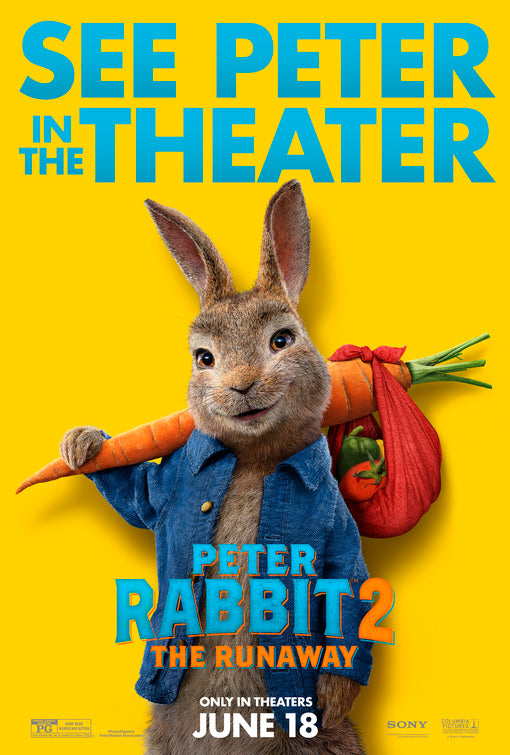 1000 piece jigsaw puzzle for the movie poster: Peter Rabbit 2: The Runaway (2021) ver17