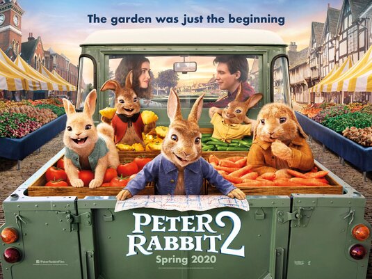 1000 piece jigsaw puzzle for the movie poster: Peter Rabbit 2: The Runaway (2021) ver2