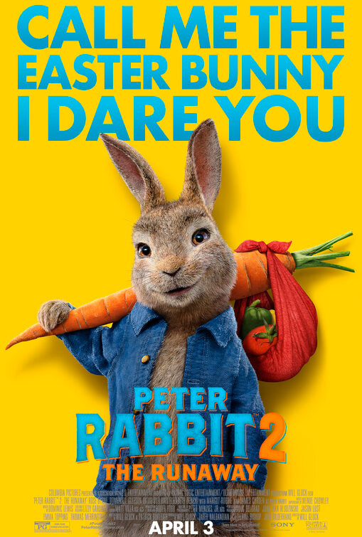 1000 piece jigsaw puzzle for the movie poster: Peter Rabbit 2: The Runaway (2021) ver5