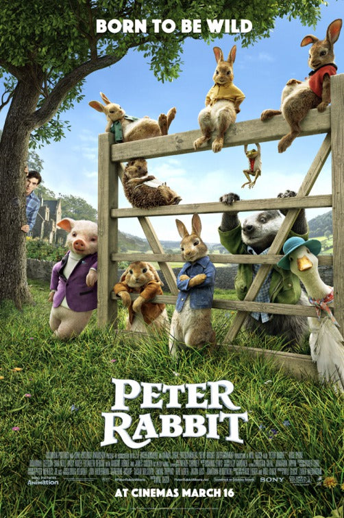 1000 piece jigsaw puzzle for the movie poster: Peter Rabbit (2018) ver11