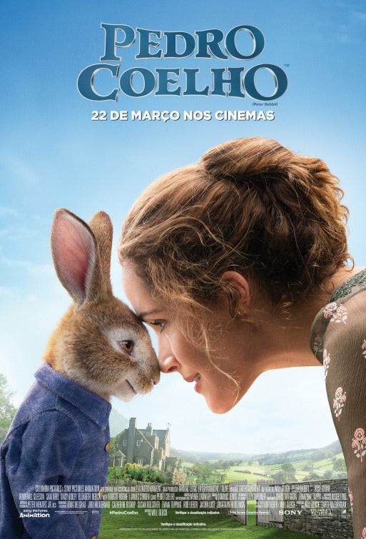 1000 piece jigsaw puzzle for the movie poster: Peter Rabbit (2018) ver14