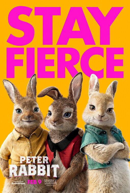 1000 piece jigsaw puzzle for the movie poster: Peter Rabbit (2018) ver24