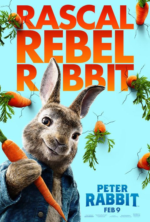 1000 piece jigsaw puzzle for the movie poster: Peter Rabbit (2018) ver3