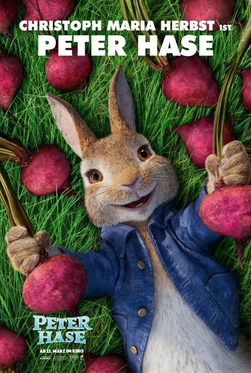 1000 piece jigsaw puzzle for the movie poster: Peter Rabbit (2018) ver6