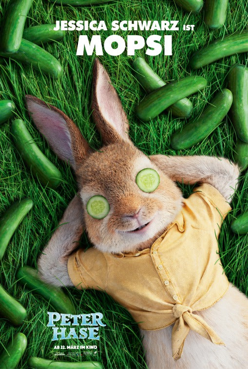 1000 piece jigsaw puzzle for the movie poster: Peter Rabbit (2018) ver9