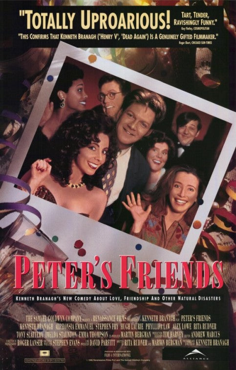 the movie poster: Peter's Friends (1992)
