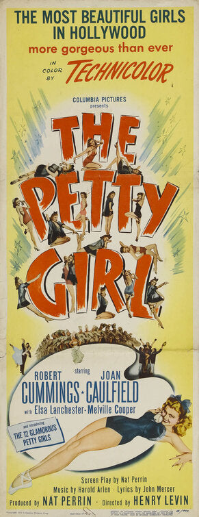 1000 piece jigsaw puzzle for the movie poster: The Petty Girl (1950) ver3