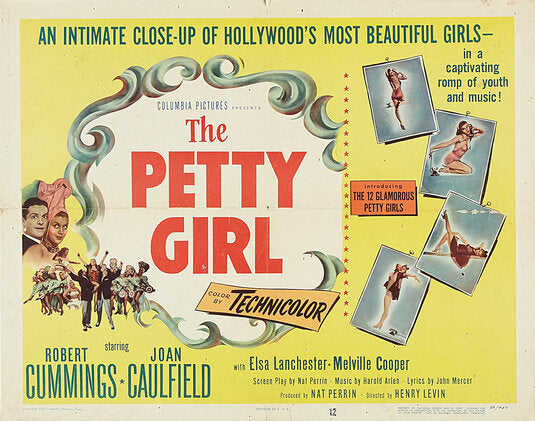 1000 piece jigsaw puzzle for the movie poster: The Petty Girl (1950) ver4