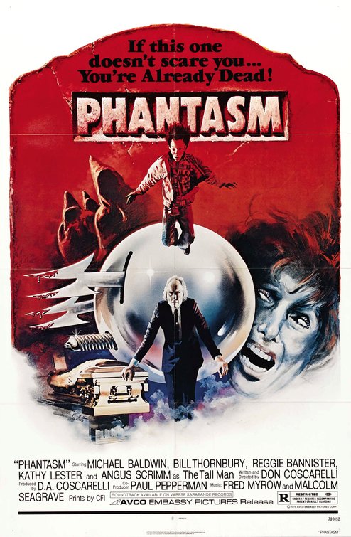 the movie poster: Phantasm (1979)
