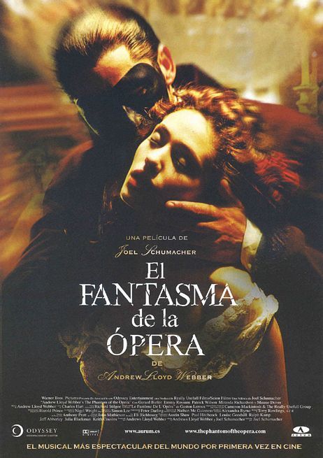 the movie poster: The Phantom of the Opera (2004) ver3