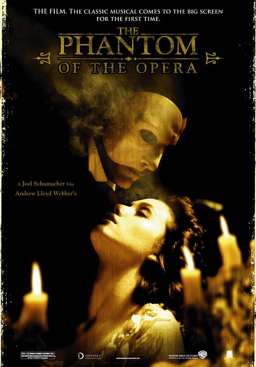 the movie poster: The Phantom of the Opera (2004) ver5