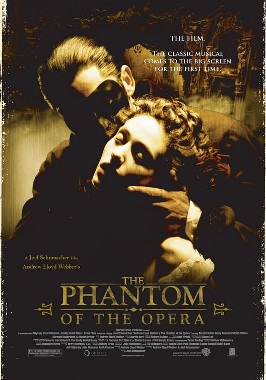the movie poster: The Phantom of the Opera (2004) ver6