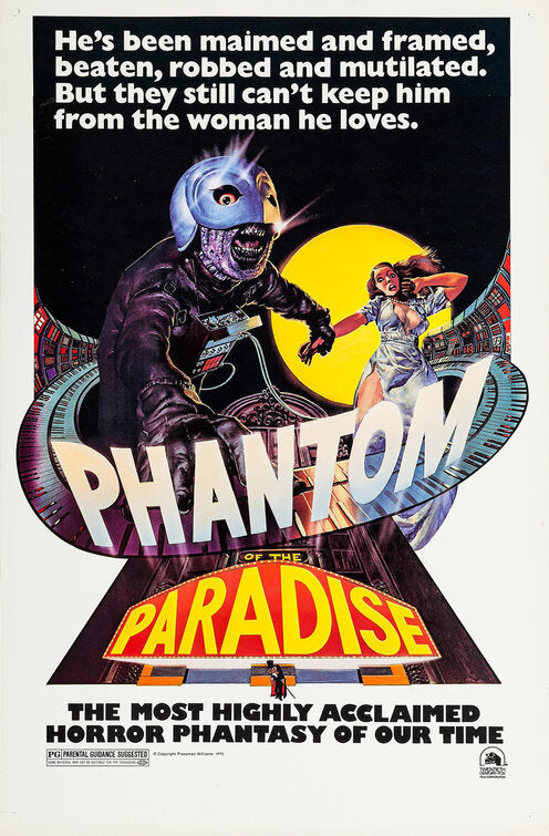 the movie poster: Phantom of the Paradise (1974) ver2