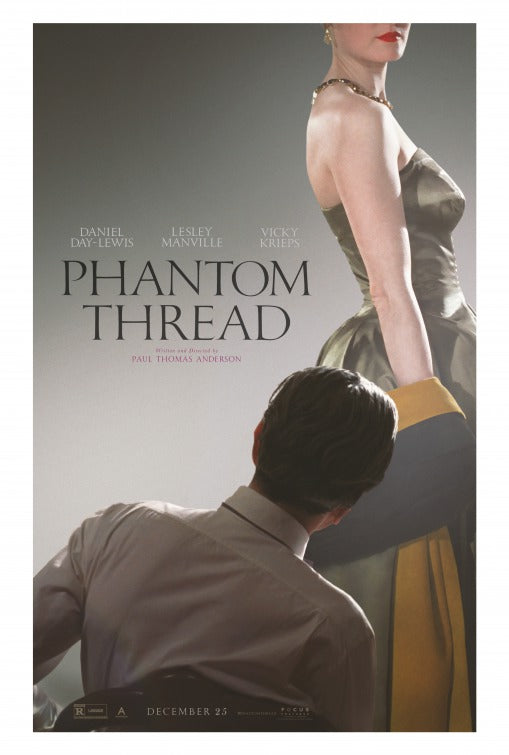 1000 piece jigsaw puzzle for the movie poster: Phantom Thread (2017)