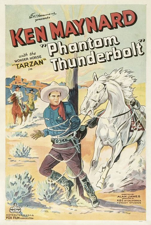 the movie poster: Phantom Thunderbolt (1933)