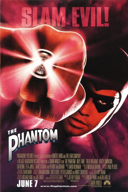 the movie poster: The Phantom (1996) ver2
