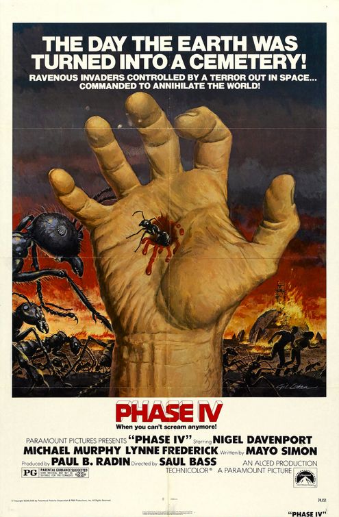 the movie poster: Phase IV (1974)