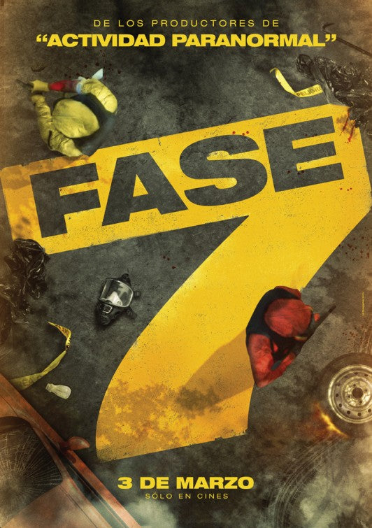 1000 piece jigsaw puzzle for the movie poster: Phase 7 (2011) ver2