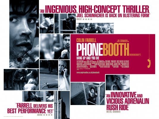 1000 piece jigsaw puzzle for the movie poster: Phone Booth (2003) ver2