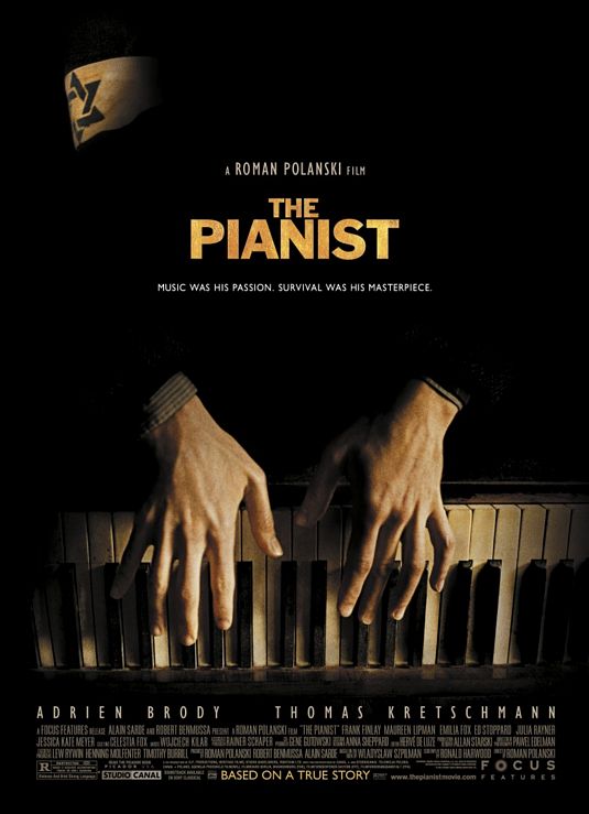 the movie poster: The Pianist (2002)