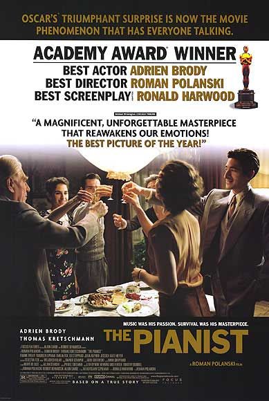 the movie poster: The Pianist (2002) ver4