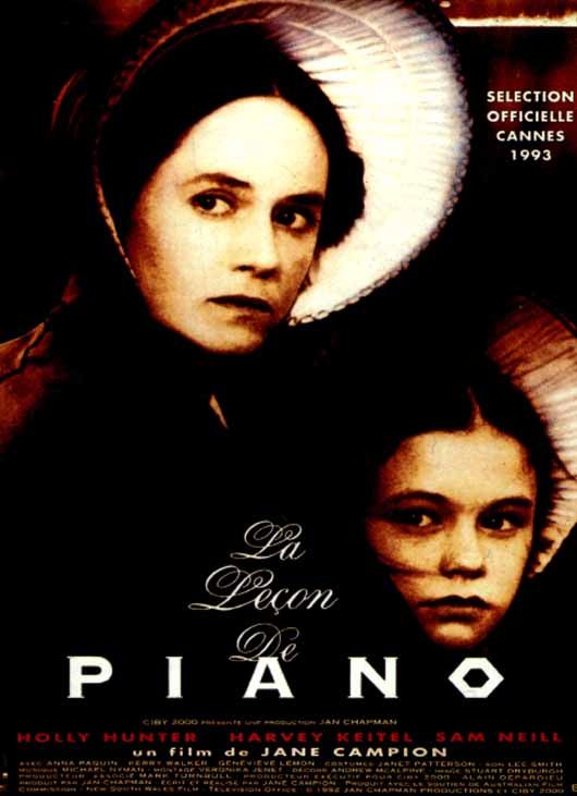 the movie poster: The Piano (1993) ver4