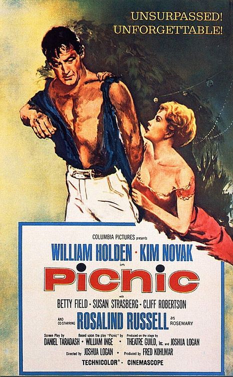 the movie poster: Picnic (1955)