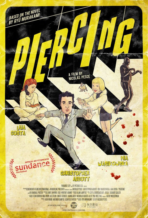 1000 piece jigsaw puzzle for the movie poster: Piercing (2019)