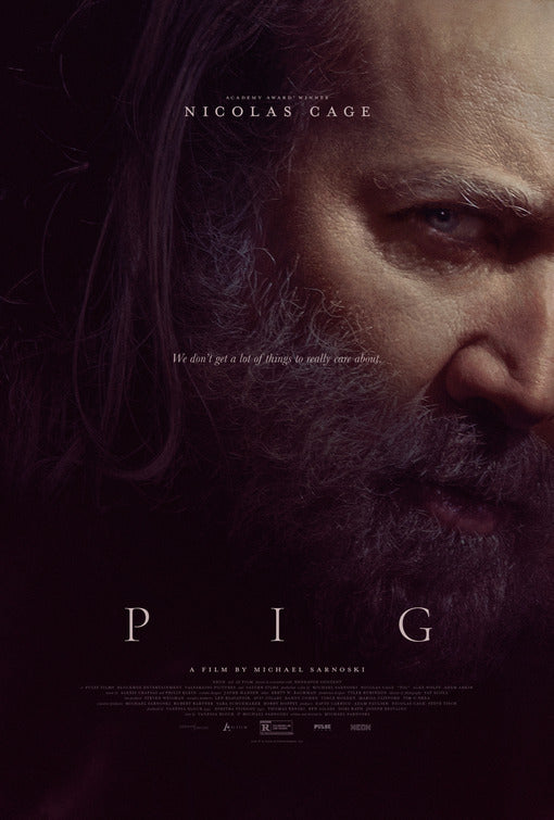 1000 piece jigsaw puzzle for the movie poster: Pig (2021) ver2