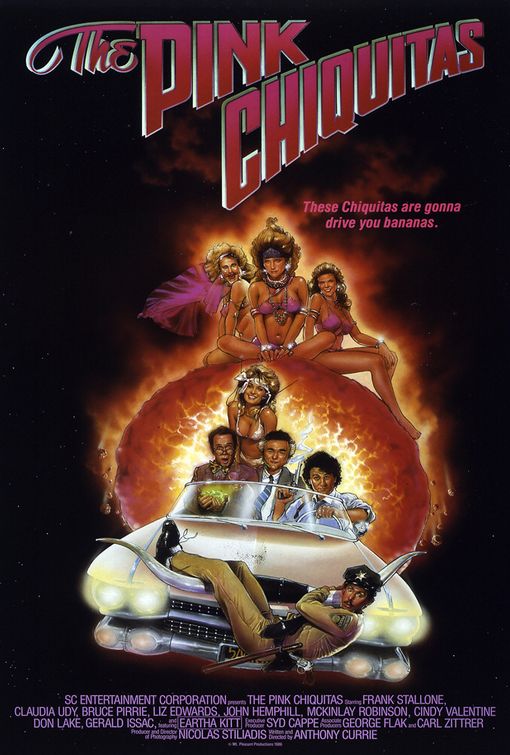 the movie poster: The Pink Chiquitas (1987)