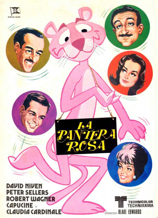 1000 piece jigsaw puzzle for the movie poster: The Pink Panther (1963) ver4