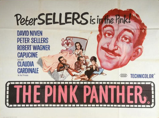 1000 piece jigsaw puzzle for the movie poster: The Pink Panther (1963) ver5