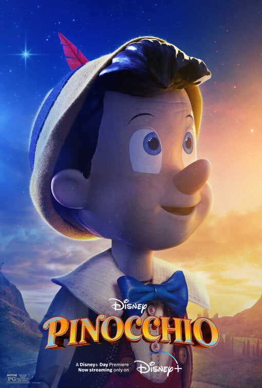 1000 piece jigsaw puzzle for the movie poster: Pinocchio (2022) ver3