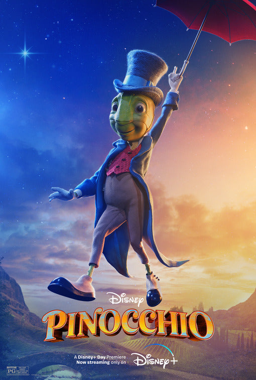 1000 piece jigsaw puzzle for the movie poster: Pinocchio (2022) ver5