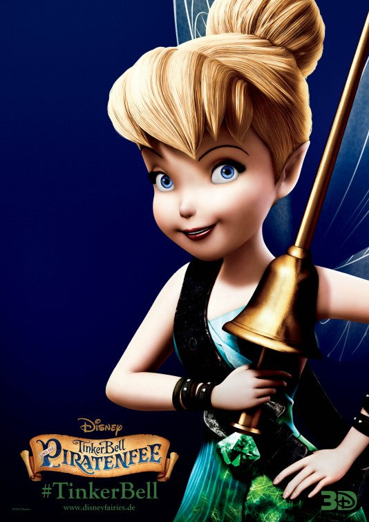 1000 piece jigsaw puzzle for the movie poster: The Pirate Fairy (2014) ver2