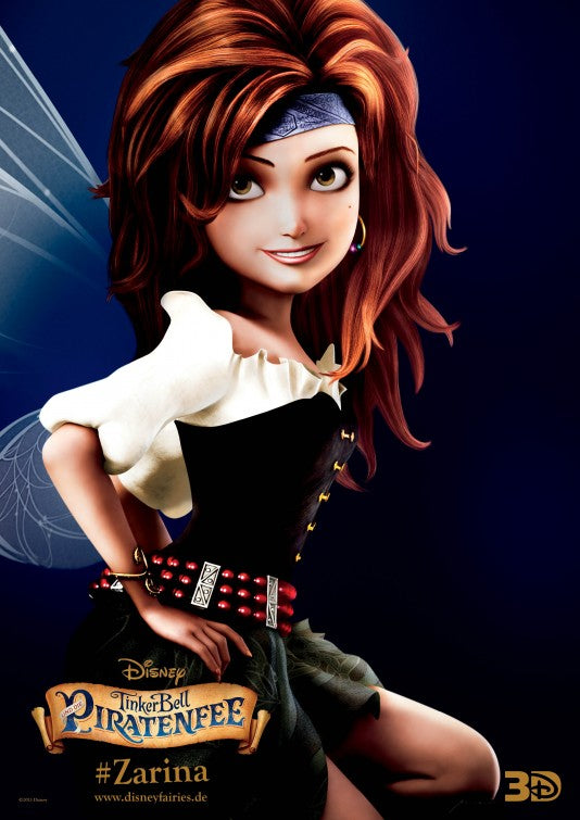 1000 piece jigsaw puzzle for the movie poster: The Pirate Fairy (2014) ver3
