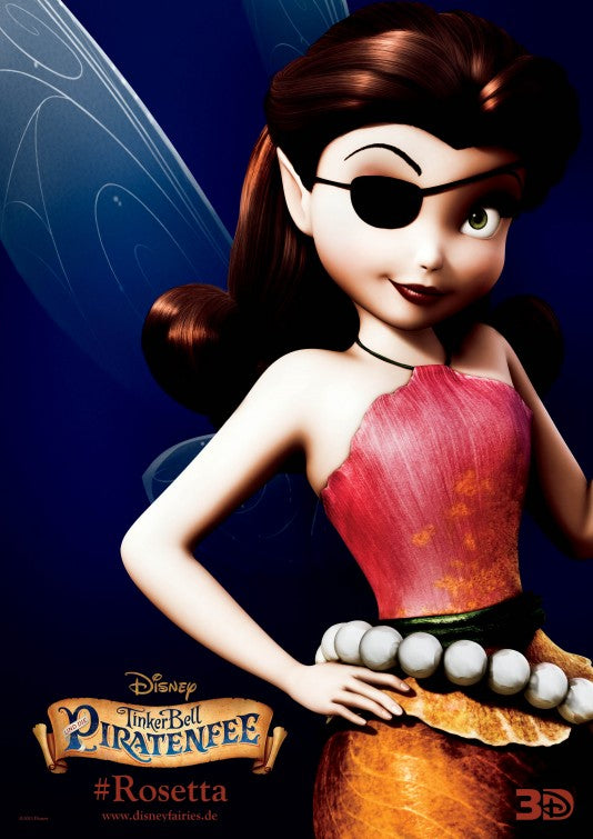 1000 piece jigsaw puzzle for the movie poster: The Pirate Fairy (2014) ver5