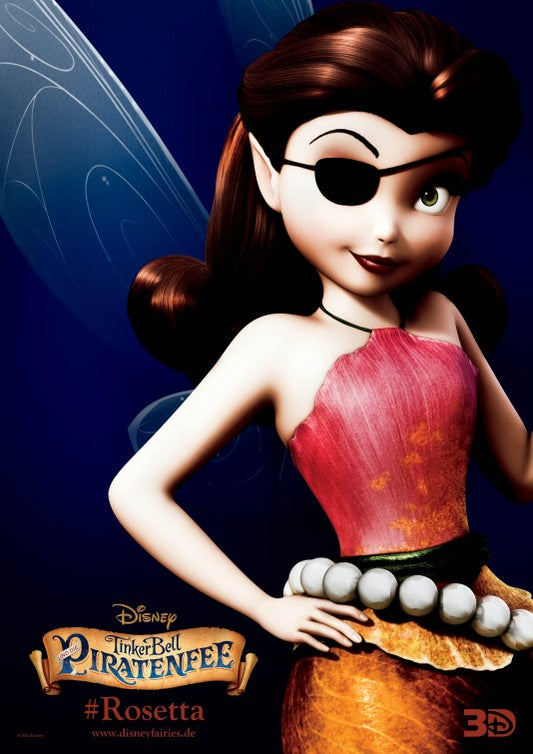 1000 piece jigsaw puzzle for the movie poster: The Pirate Fairy (2014) ver5