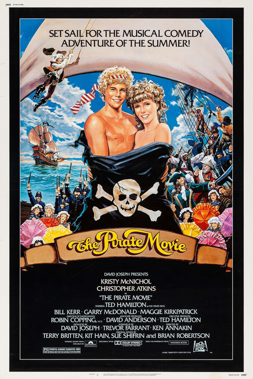 the movie poster: The Pirate Movie (1982)