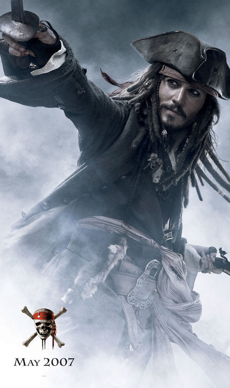 the movie poster: Pirates of the Caribbean: At World's End (2007) ver6