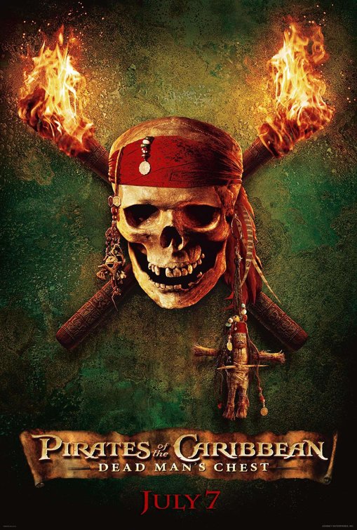 the movie poster: Pirates of the Caribbean: Dead Man's Chest (2006)