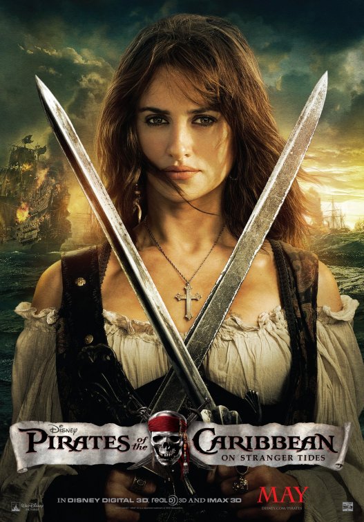 1000 piece jigsaw puzzle for the movie poster: Pirates of the Caribbean: On Stranger Tides (2011) ver5