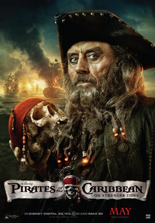 1000 piece jigsaw puzzle for the movie poster: Pirates of the Caribbean: On Stranger Tides (2011) ver7