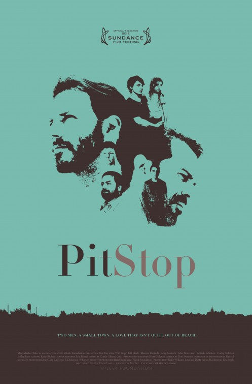 1000 piece jigsaw puzzle for the movie poster: Pit Stop (2013)