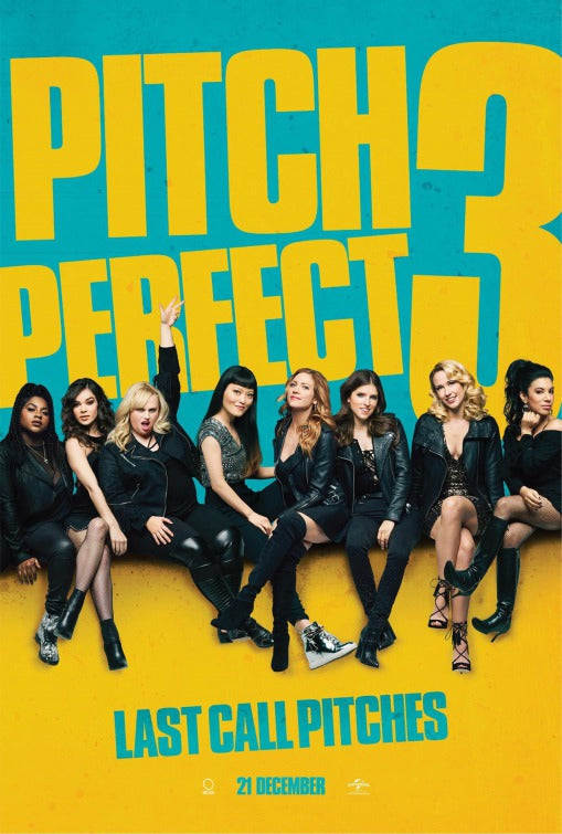 1000 piece jigsaw puzzle for the movie poster: Pitch Perfect 3 (2017) ver3