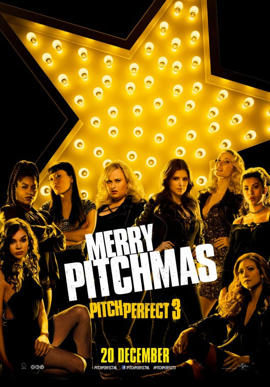 1000 piece jigsaw puzzle for the movie poster: Pitch Perfect 3 (2017) ver4