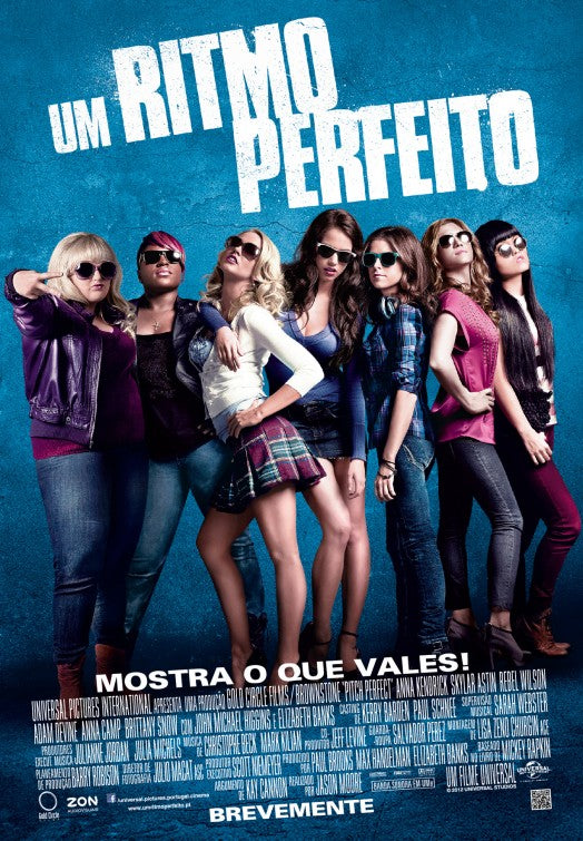 1000 piece jigsaw puzzle for the movie poster: Pitch Perfect (2012) ver6